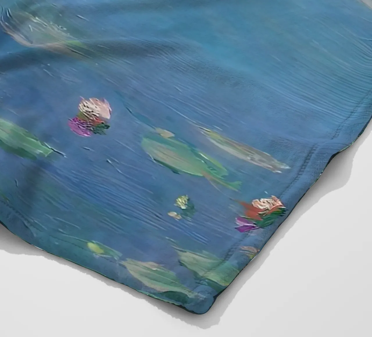 Gatto Monet Ninfea coperta in pile da ART BEST