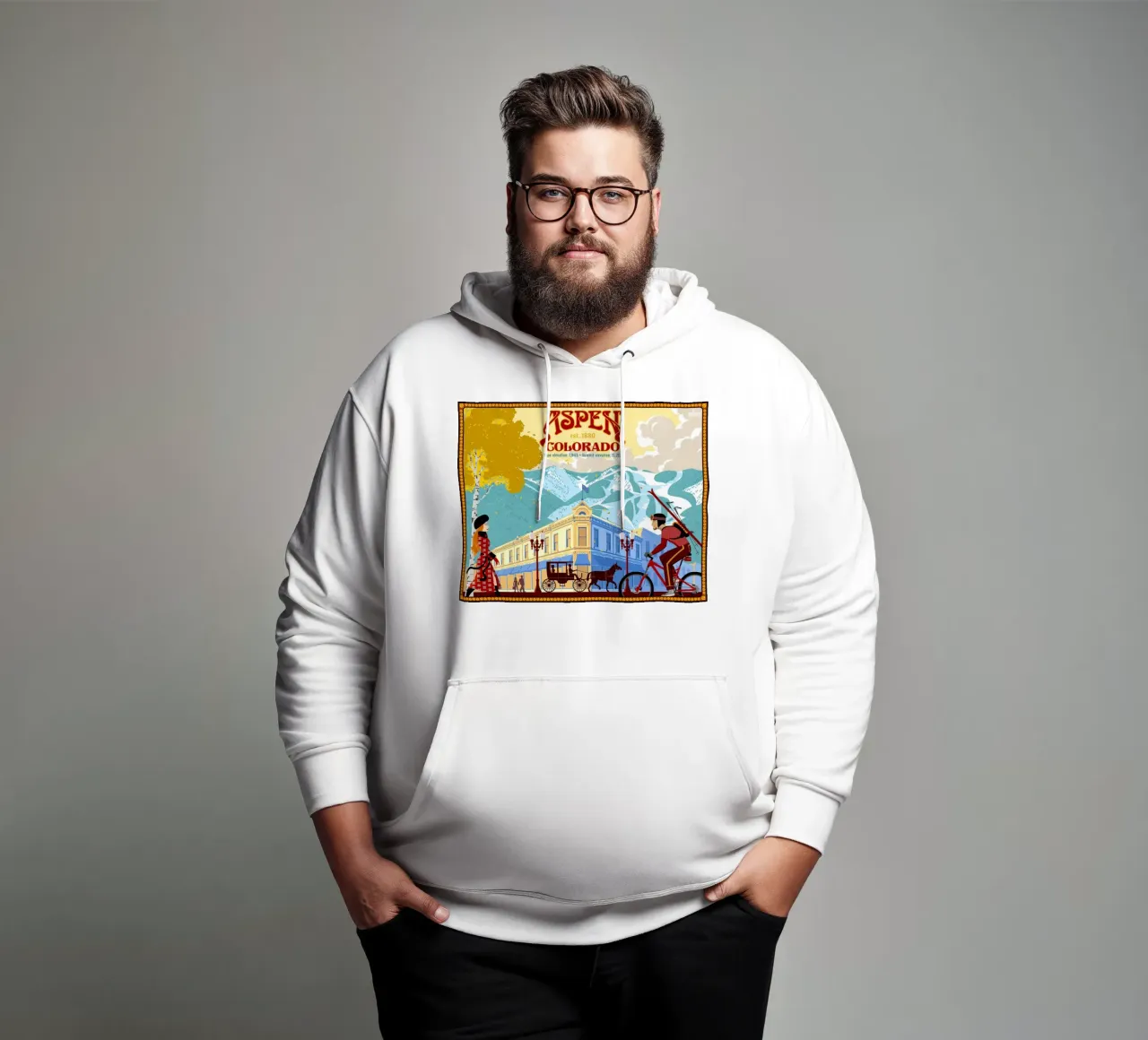 Aspen felpa con cappuccio da williamsshop