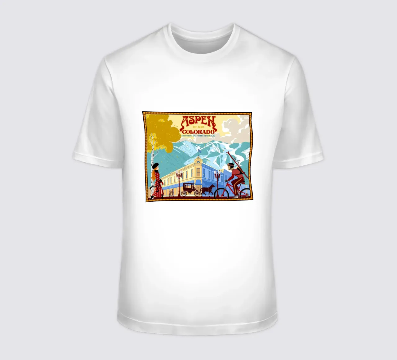 Aspen t-shirt da williamsshop