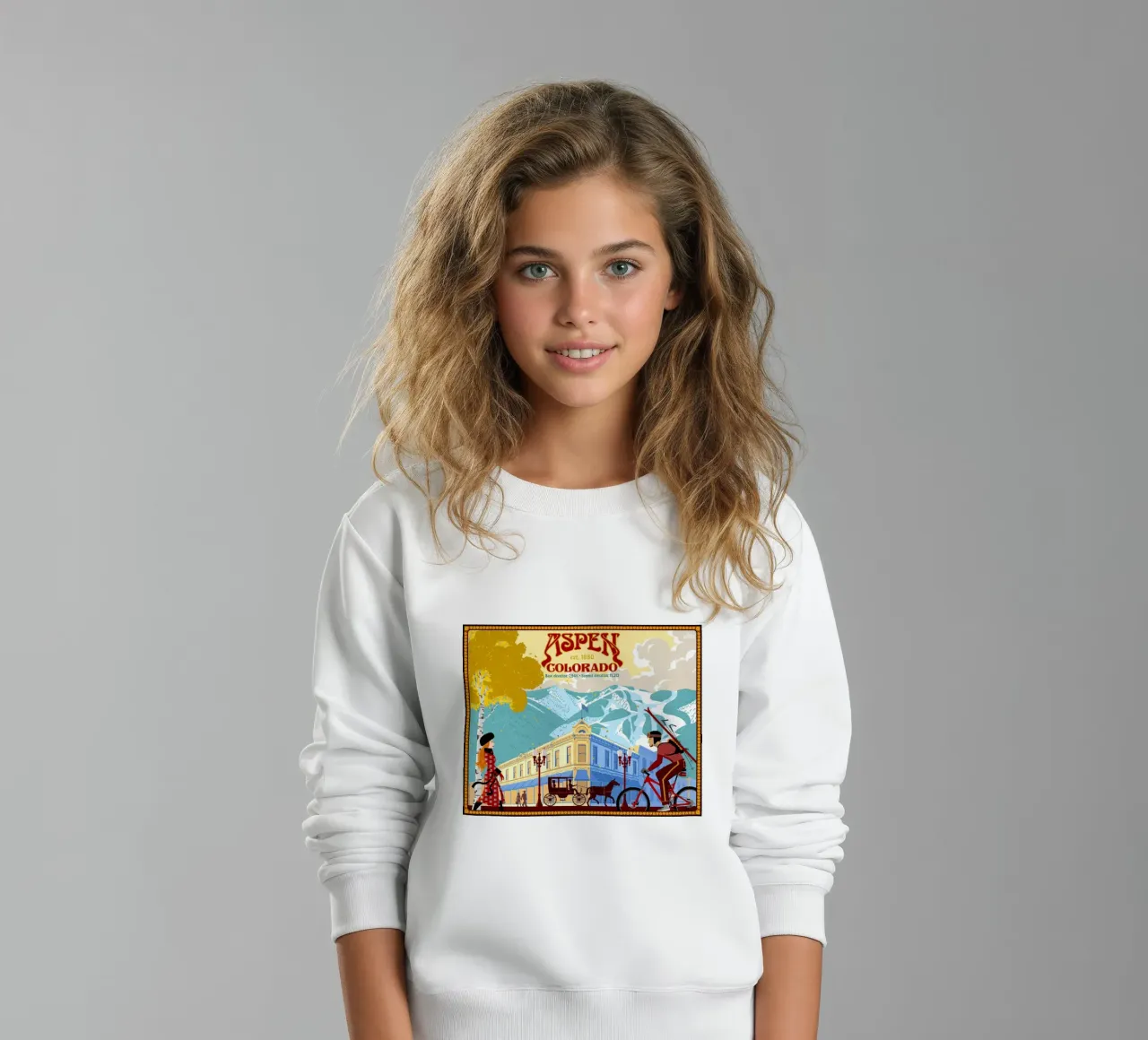 Aspen felpa bambino da williamsshop