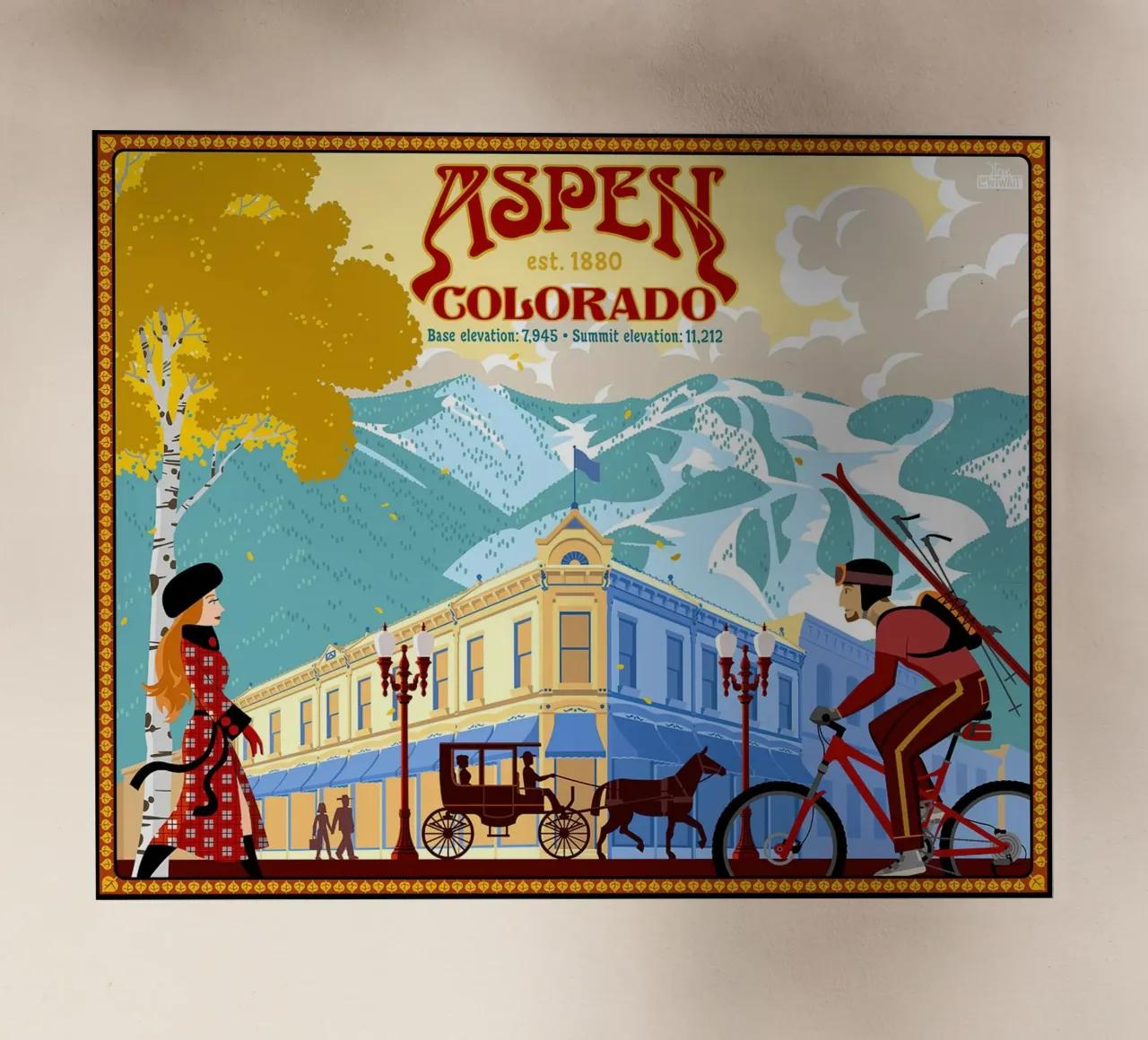 Aspen pellicola backlit da williamsshop