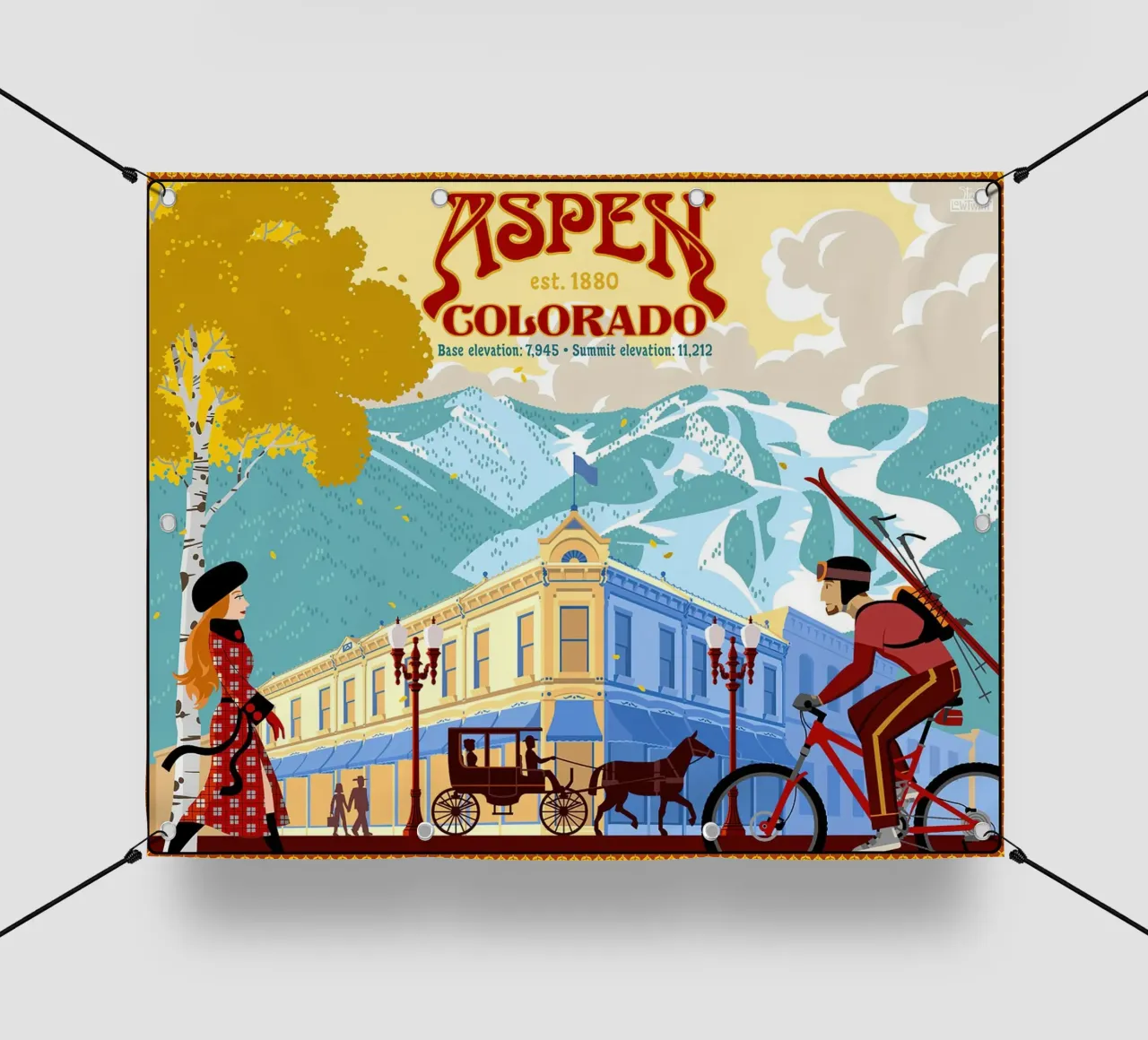 Aspen telo in pvc da williamsshop