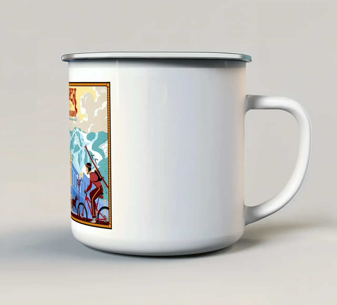 Aspen tazza in smalto da williamsshop