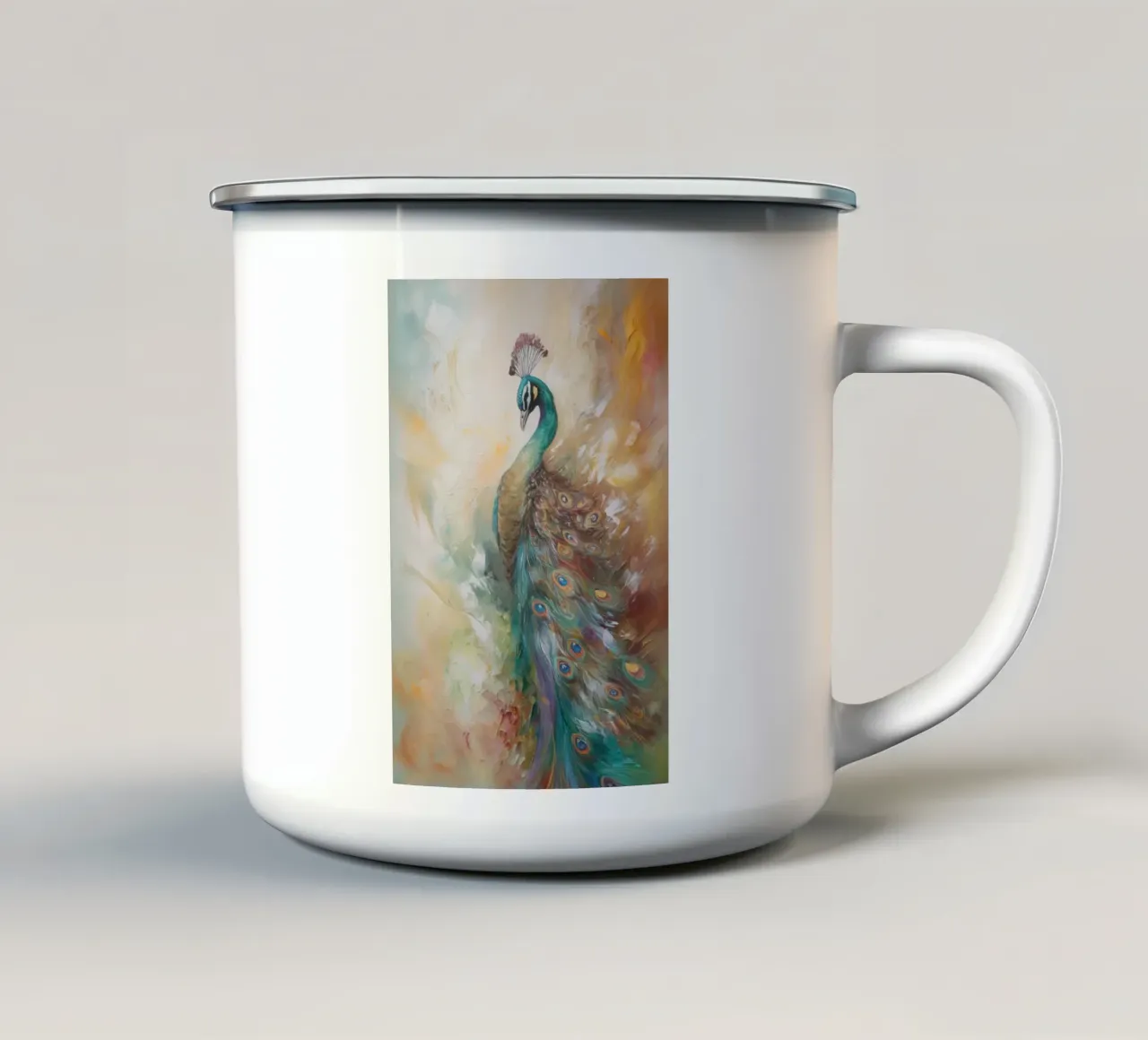 Arte da parete di Imagine tazza in smalto da Imagine