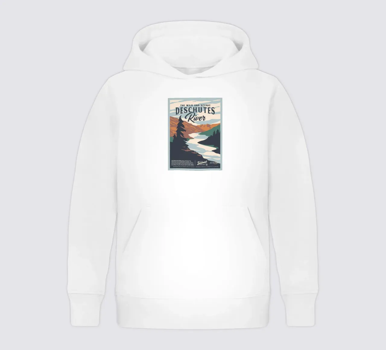Deschutes River kids hoodie by williamsshop