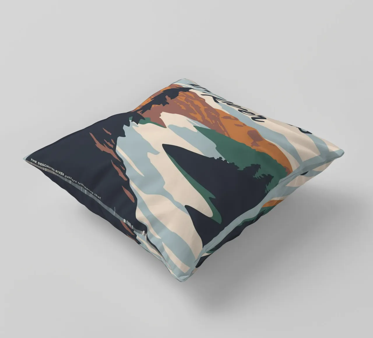 Fiume Deschutes cuscino da williamsshop