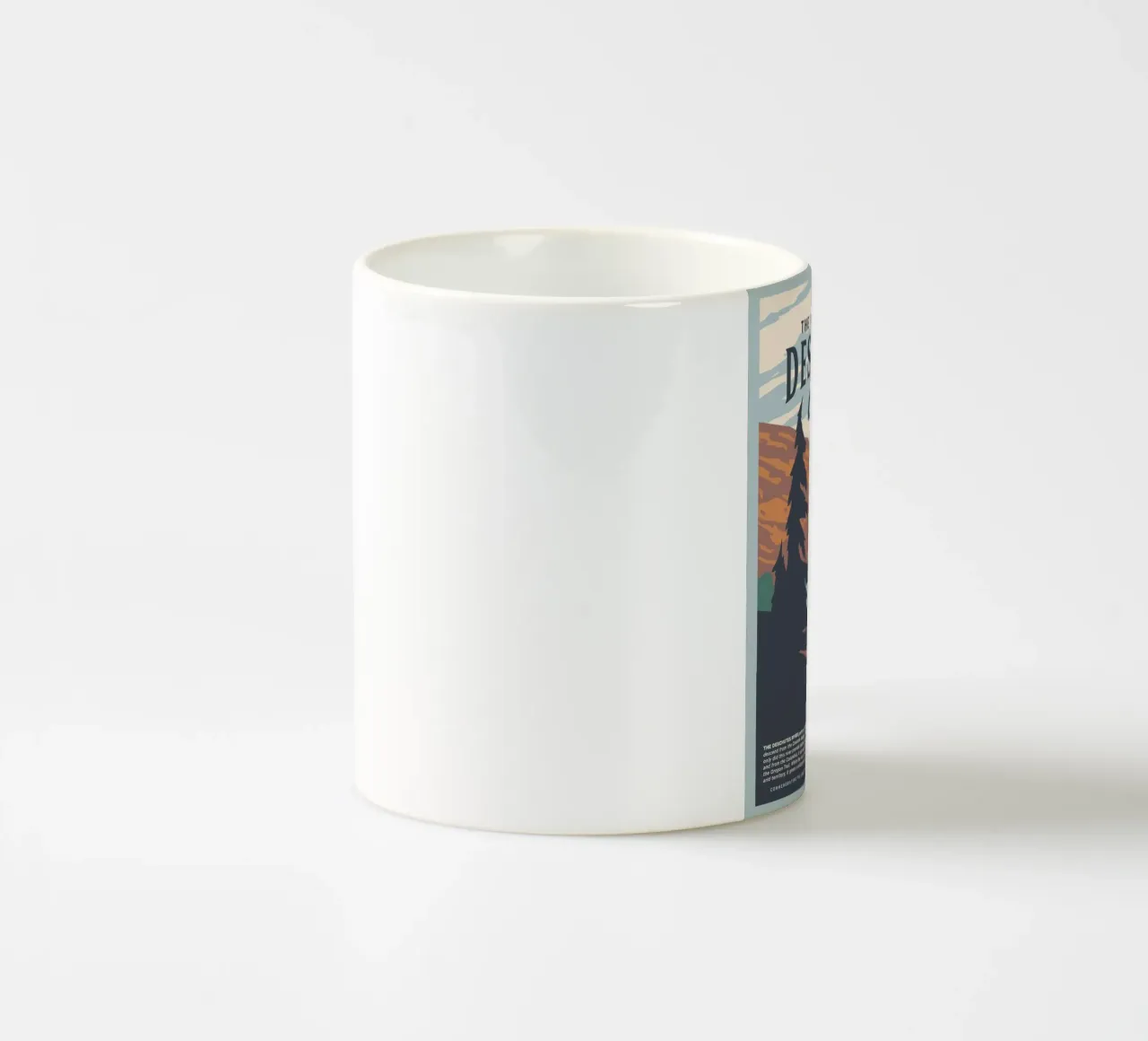 Fiume Deschutes tazza in ceramica da williamsshop