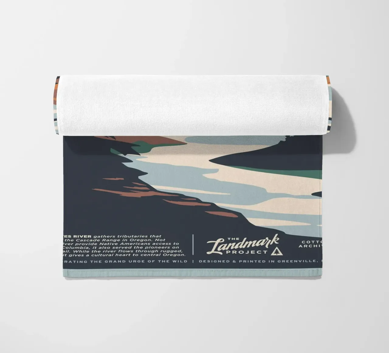 Fiume Deschutes telo mare da williamsshop