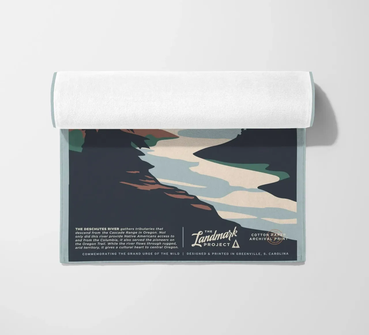 Fiume Deschutes telo mare da williamsshop