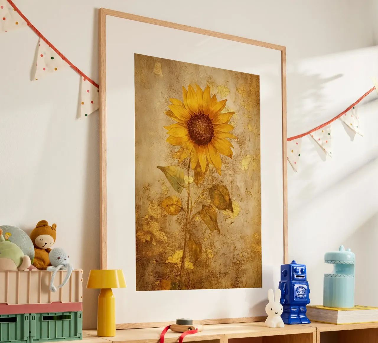 Arte da parete di Imagine poster con telaio in legno da Imagine
