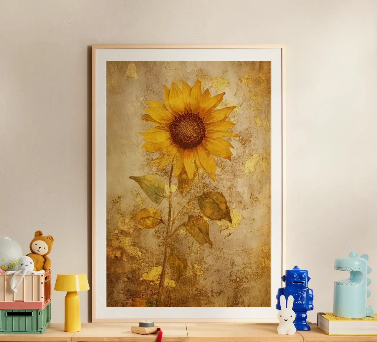 Arte da parete di Imagine poster con telaio in legno da Imagine