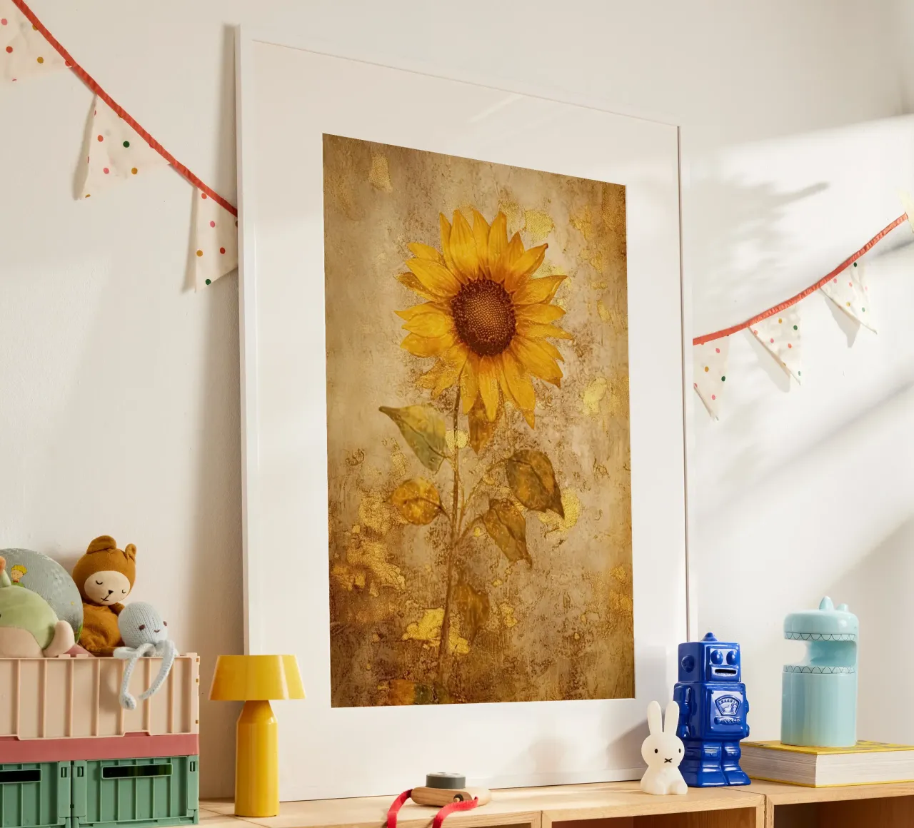 Arte da parete di Imagine poster con telaio in legno da Imagine