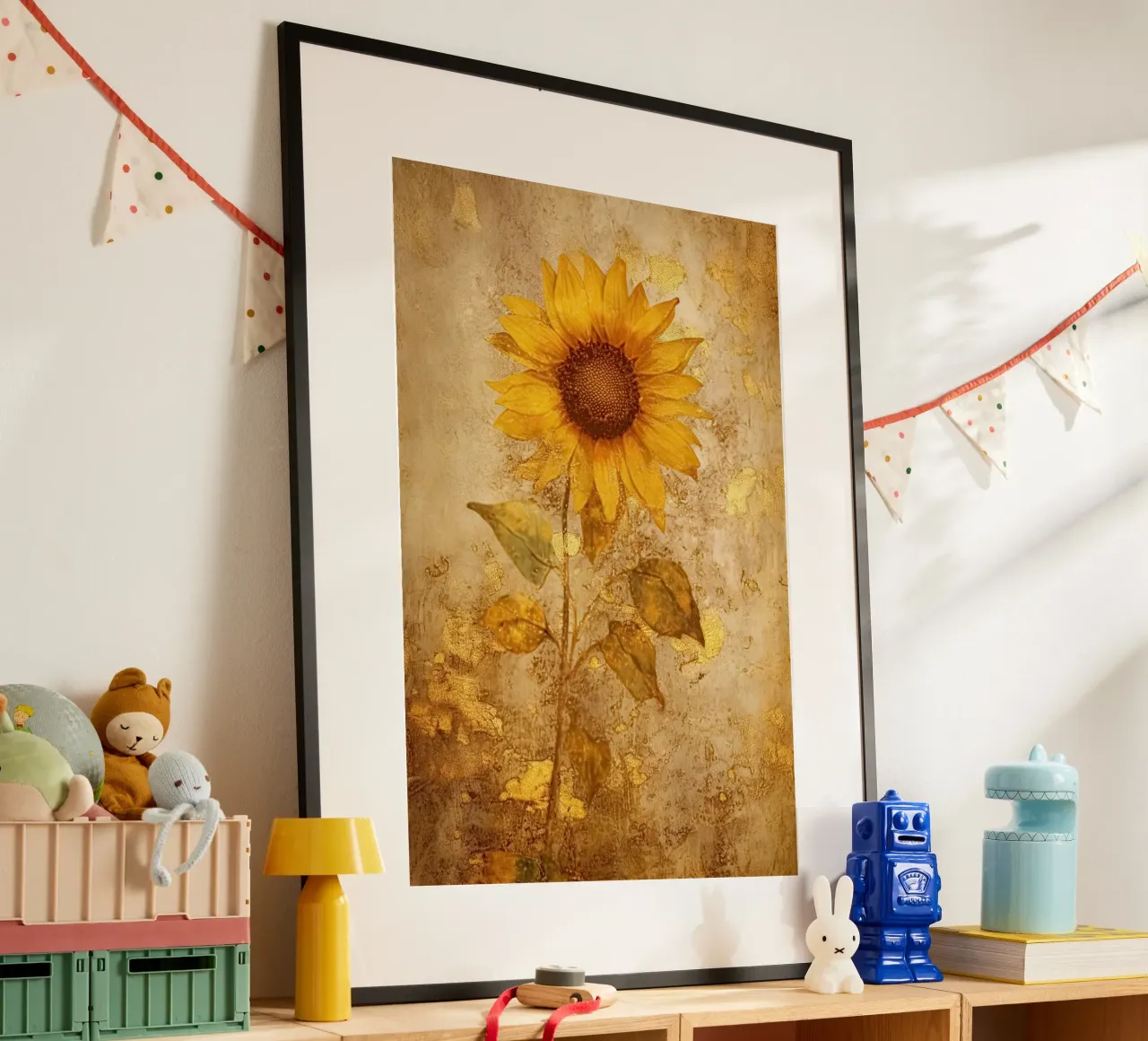 Arte da parete di Imagine poster con telaio in legno da Imagine