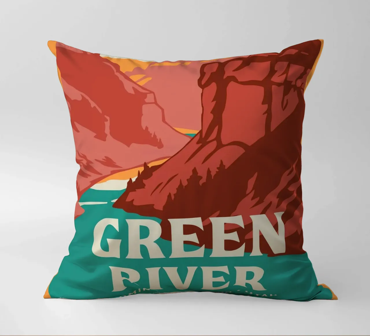 Fiume Verde cuscino da williamsshop