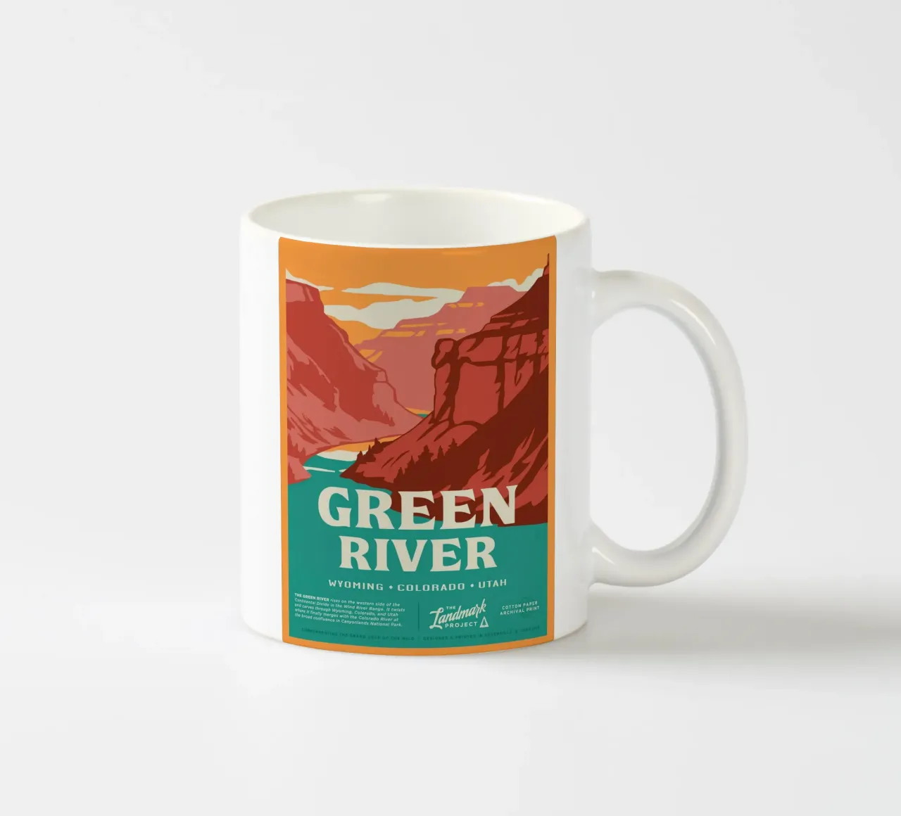 Fiume Verde tazza in ceramica da williamsshop