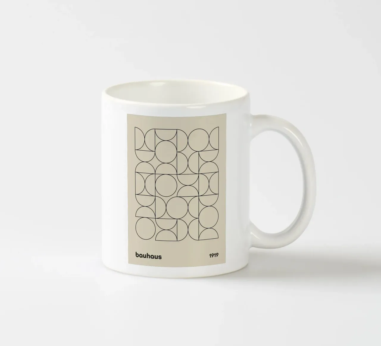 Bauhaus tazza in ceramica da Brooke