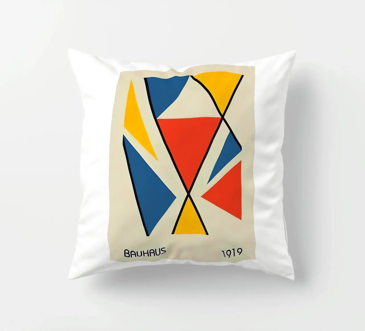 Bauhaus 1919 decorative cushion by Brooke