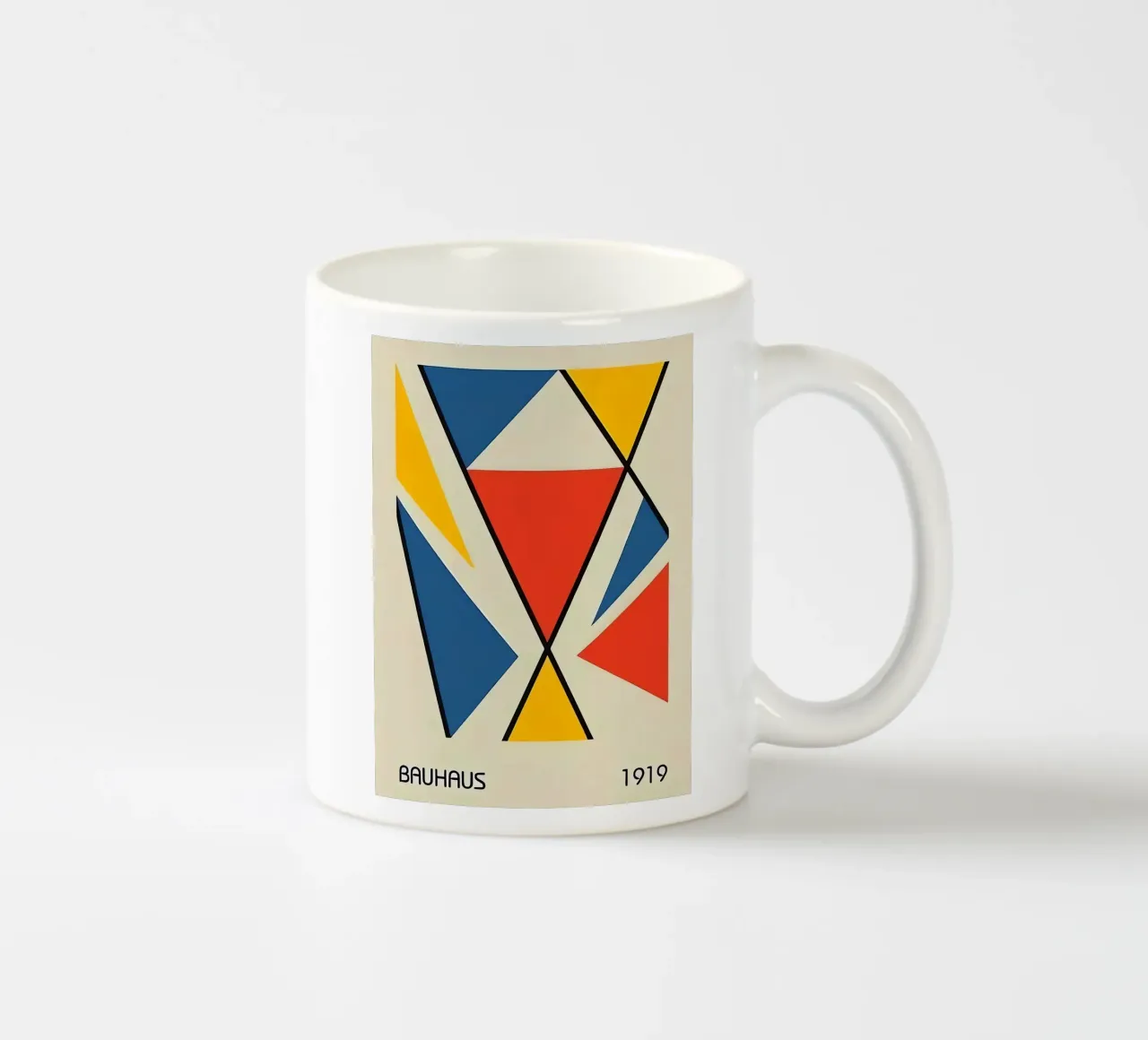 Bauhaus 1919 ceramic mug by Brooke
