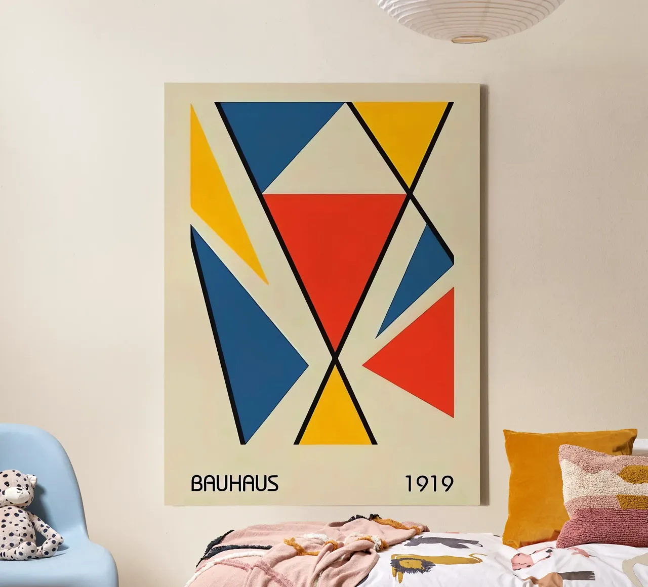 Bauhaus 1919 tela con Cornice a cassetta da Brooke