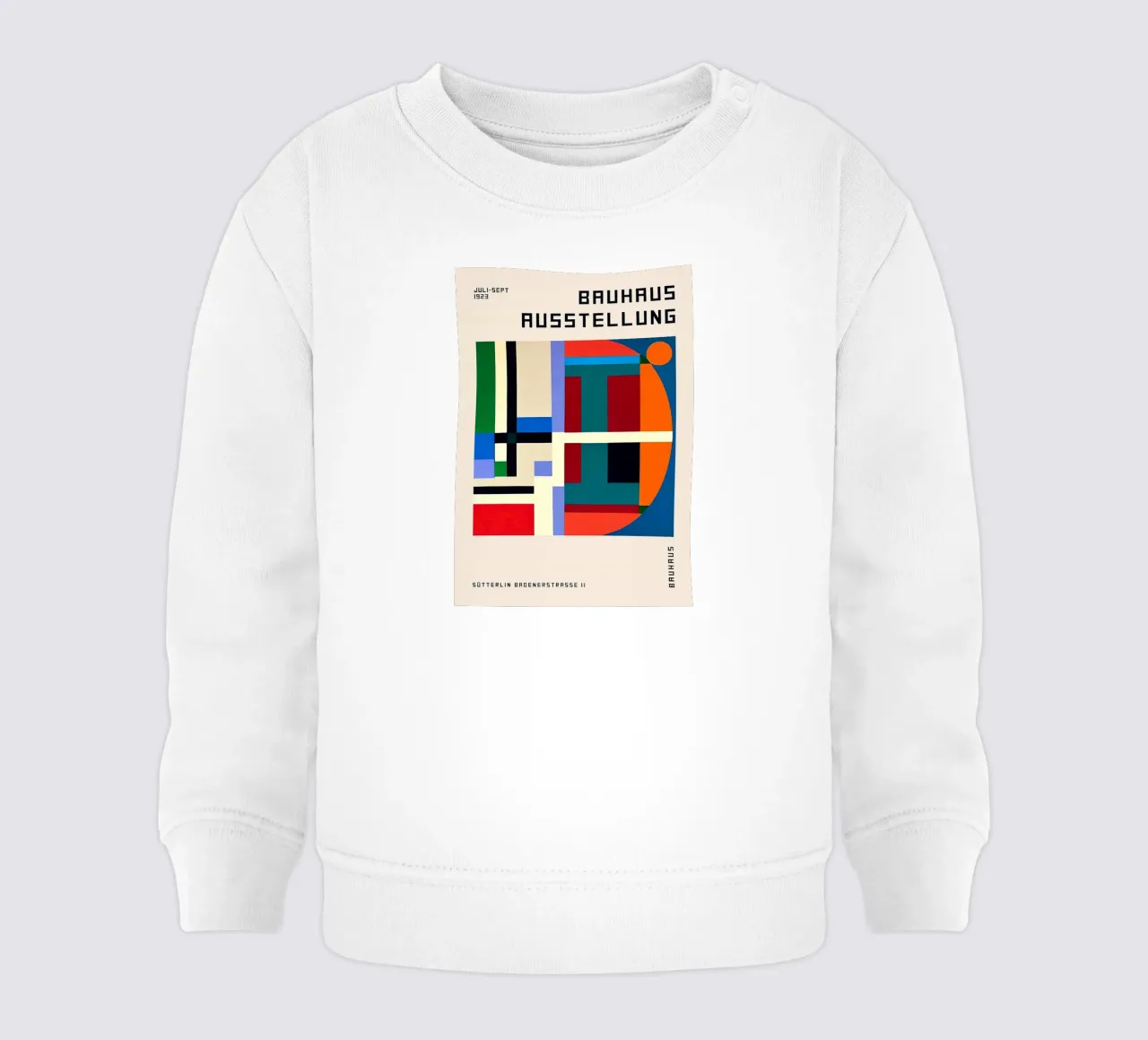 Bauhaus 1919 felpa neonato da Brooke