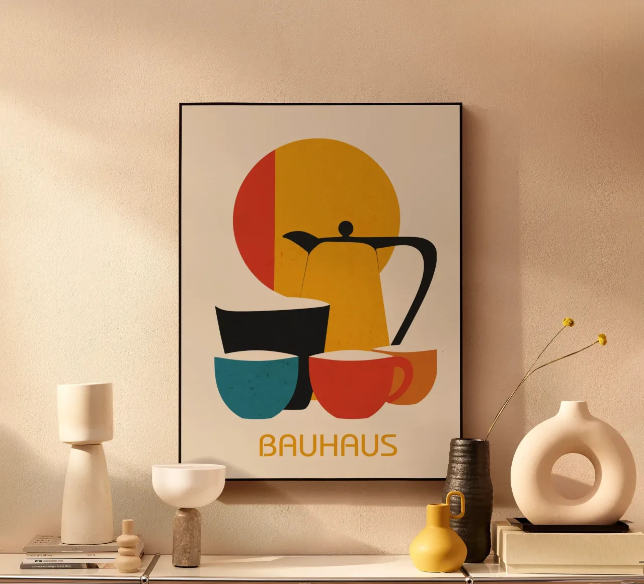 Set da tè e caffè Bauhaus plexiglass da LaylaOzHome