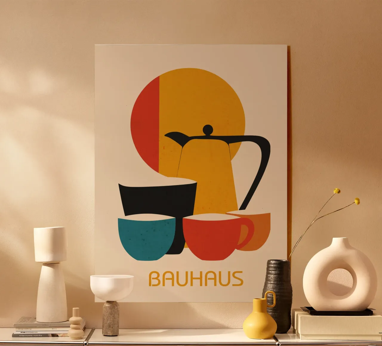 Set da tè e caffè Bauhaus plexiglass da LaylaOzHome