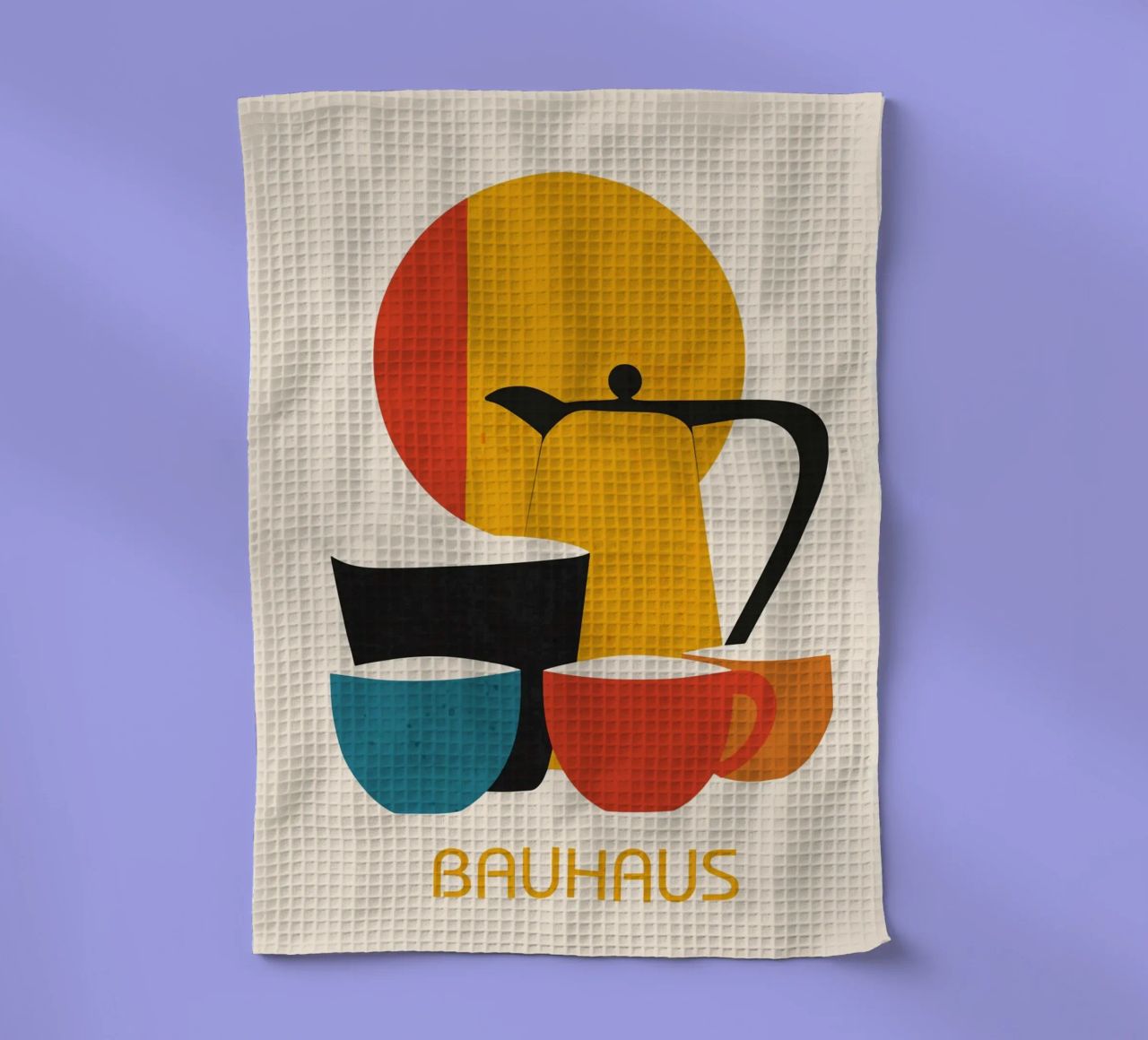 Service à thé et à café Bauhaus torchon de LaylaOzHome