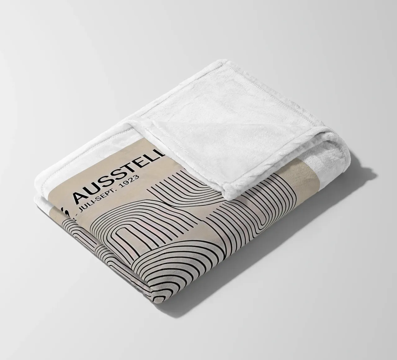 Bauhaus coperta in pile da Brooke