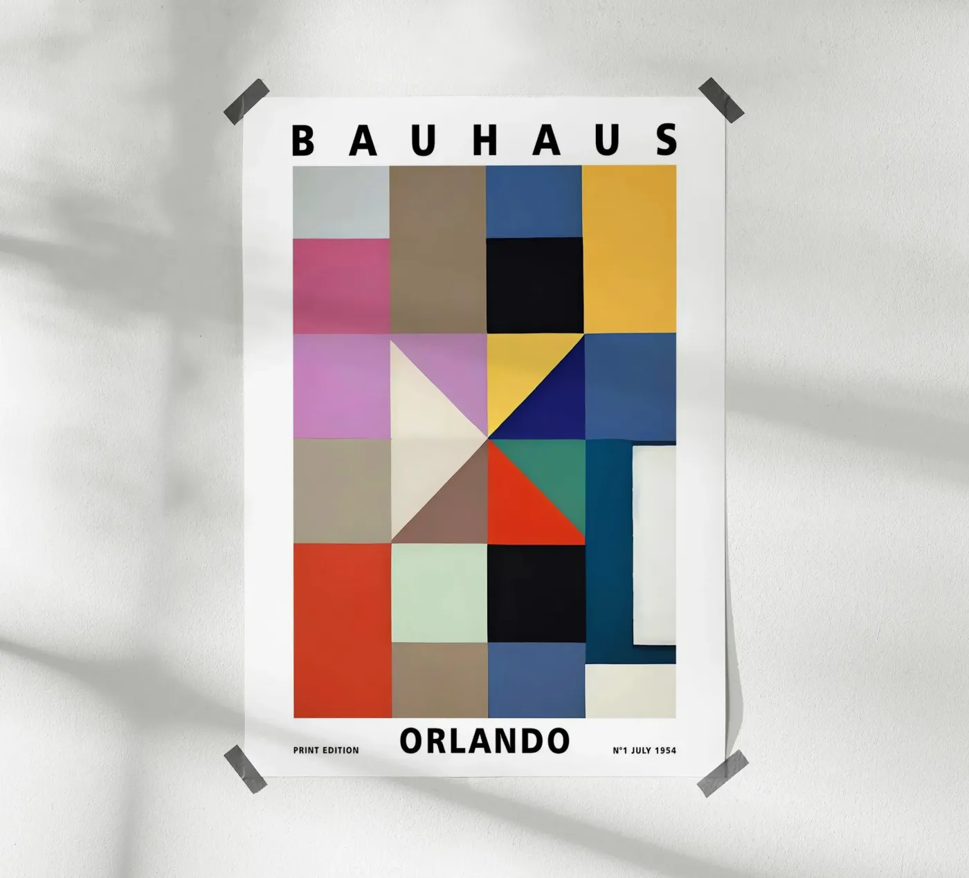 Bauhaus poster da Brooke