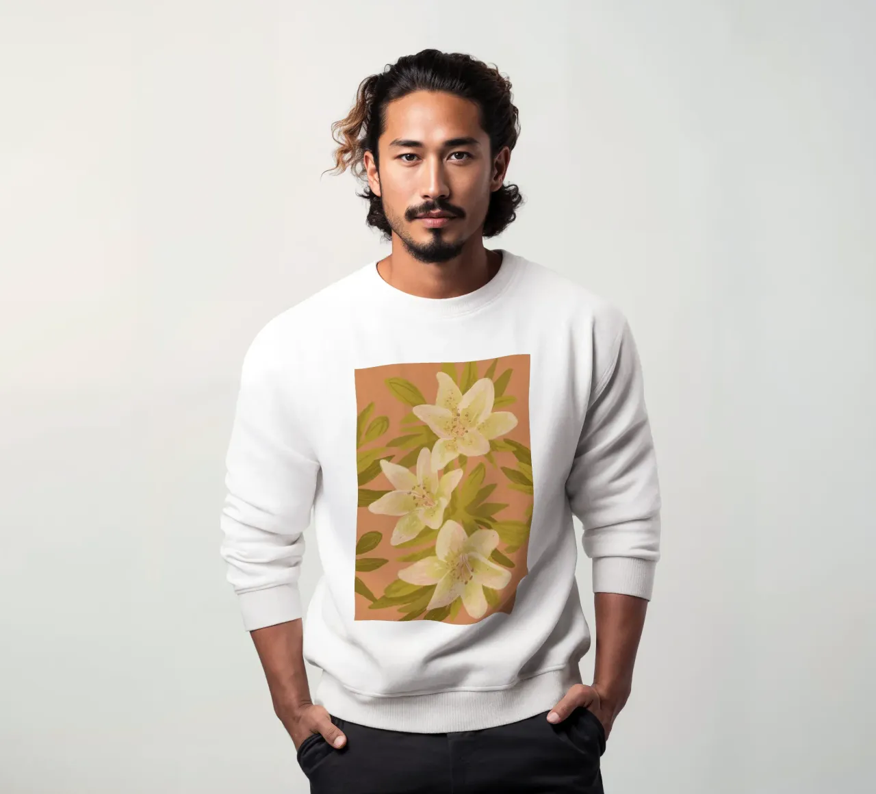 Lilies felpa da Goed Blauw