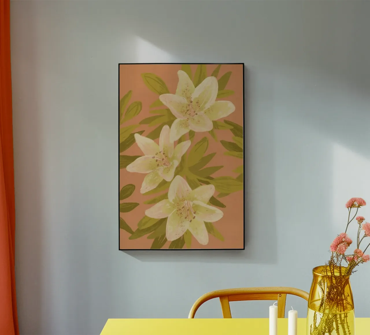 Lilies plexiglass da Goed Blauw