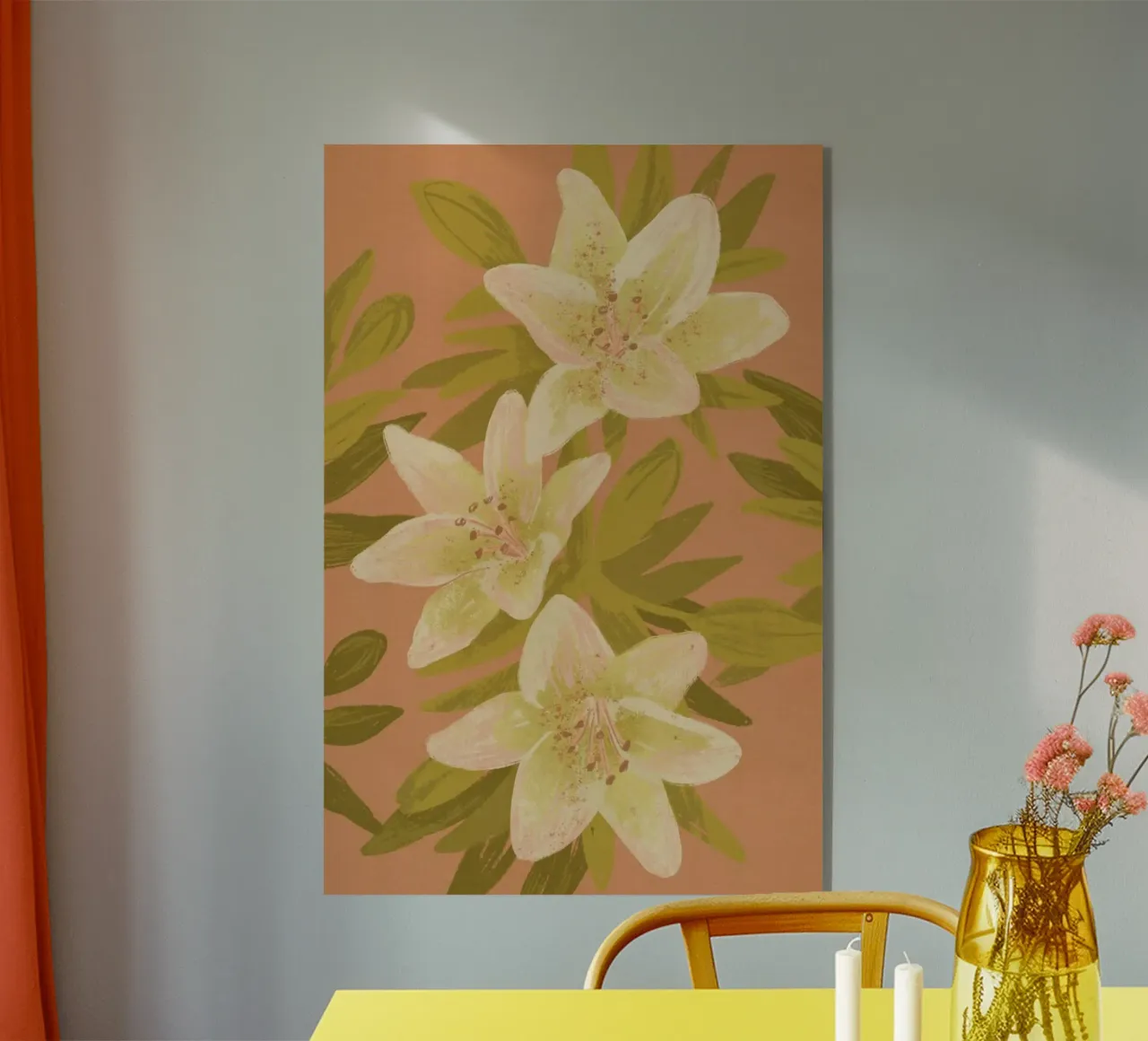 Lilies plexiglass da Goed Blauw