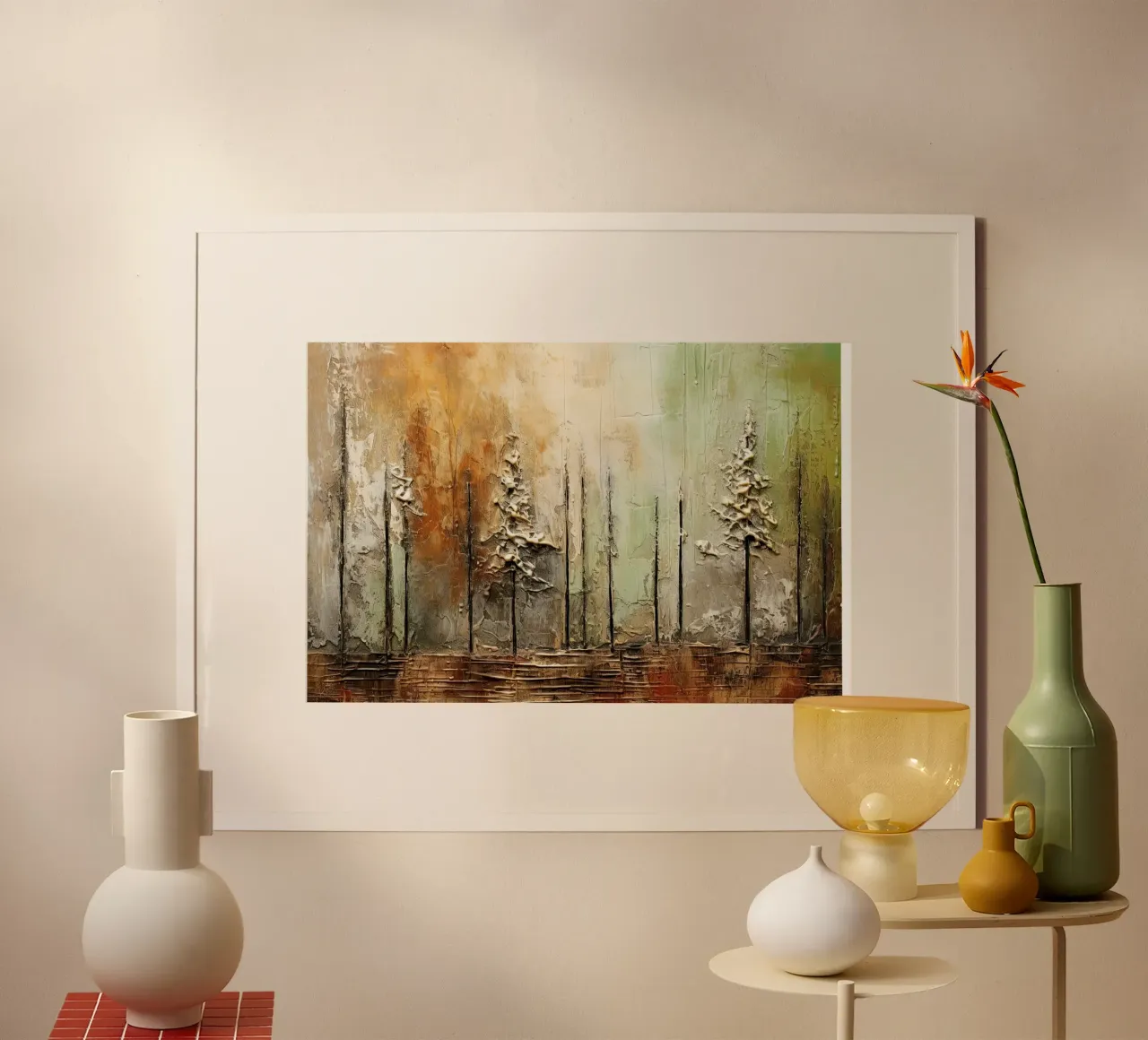 Arte da parete di Imagine poster con telaio in legno da Imagine