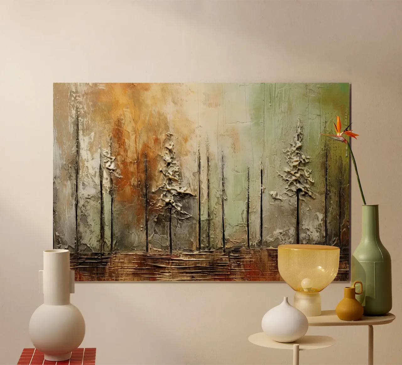 Arte da parete di Imagine poster con telaio in legno da Imagine