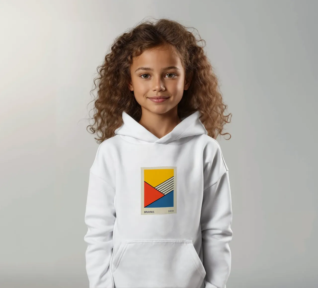 Bauhaus felpa bambino con cappuccio da Brooke