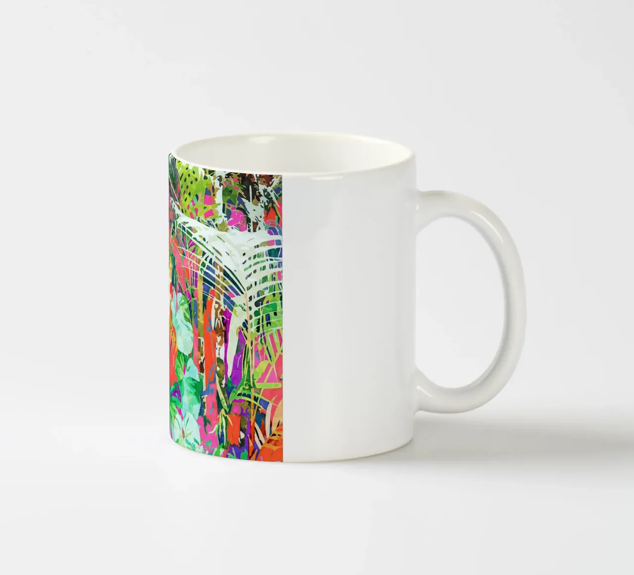 Finde mich, wo die tropischen Dinge sind Keramik Tasse von 83oranges