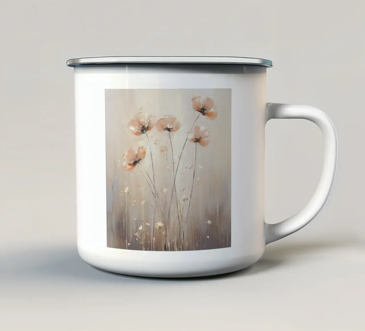 Arte da parete di Imagine tazza in smalto da Imagine