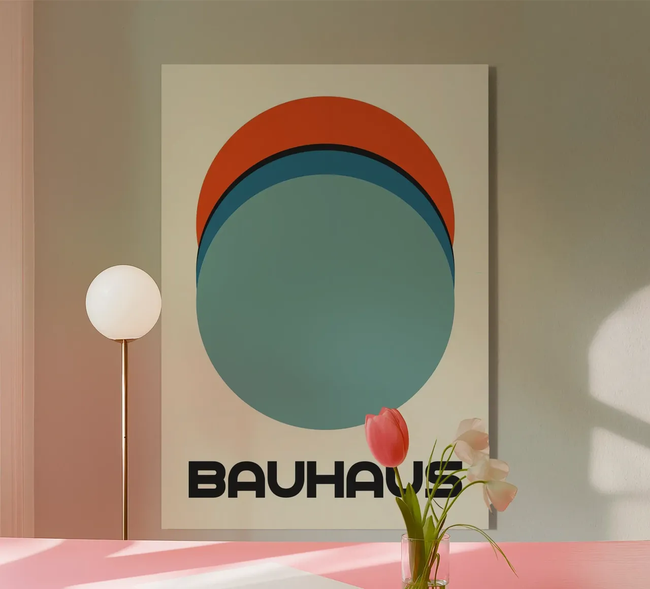 Bauhaus acrylic glass by Brooke