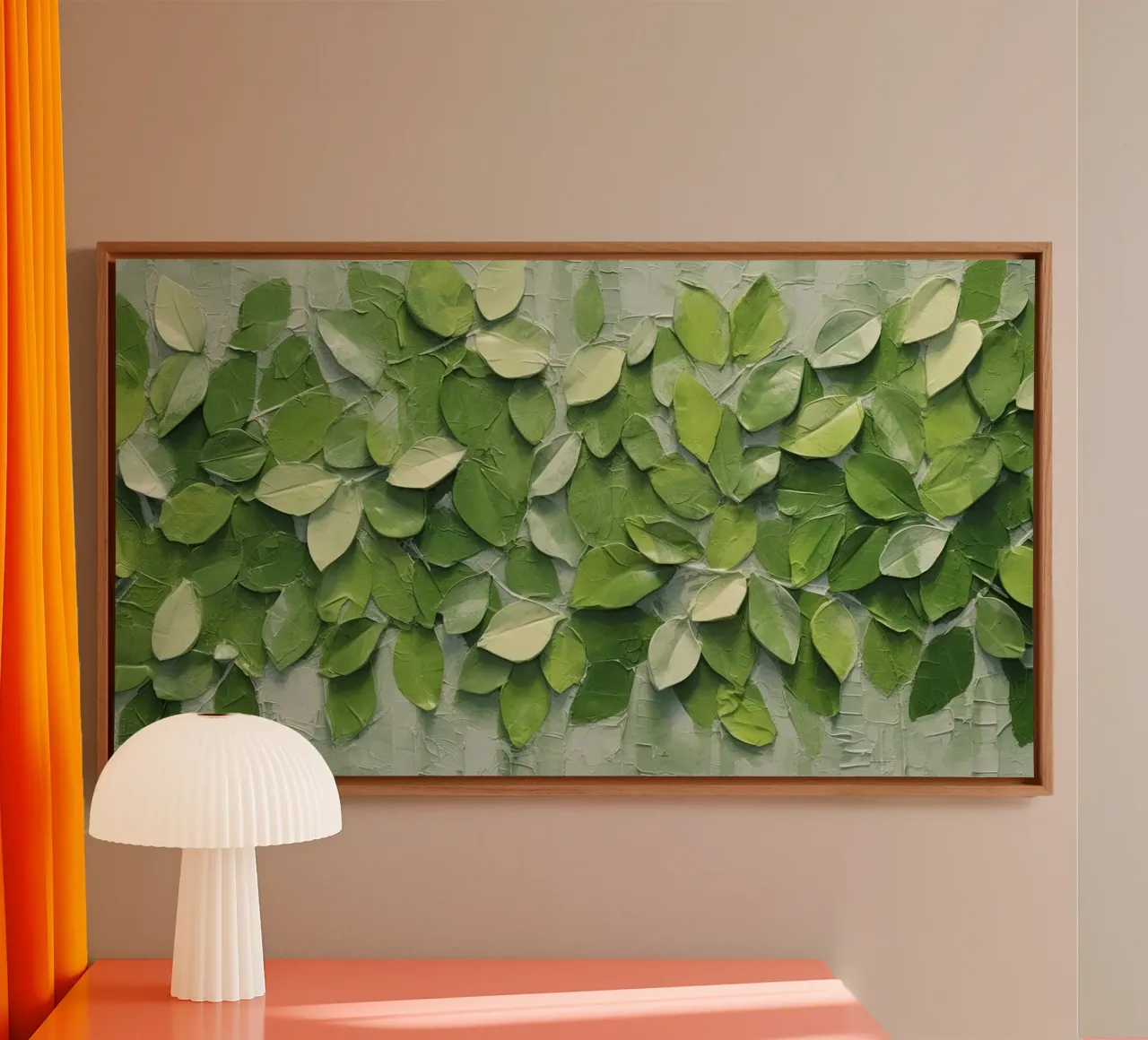 Wall-art by Imagine canvas with Floater frame by Imagine
