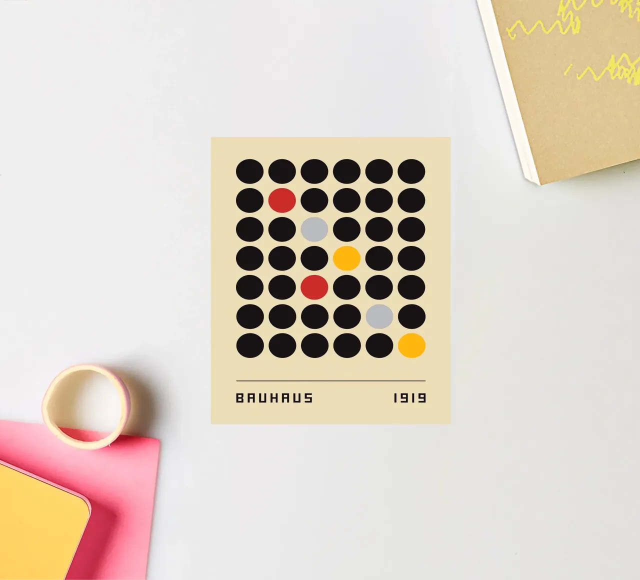 Bauhaus sticker by Brooke