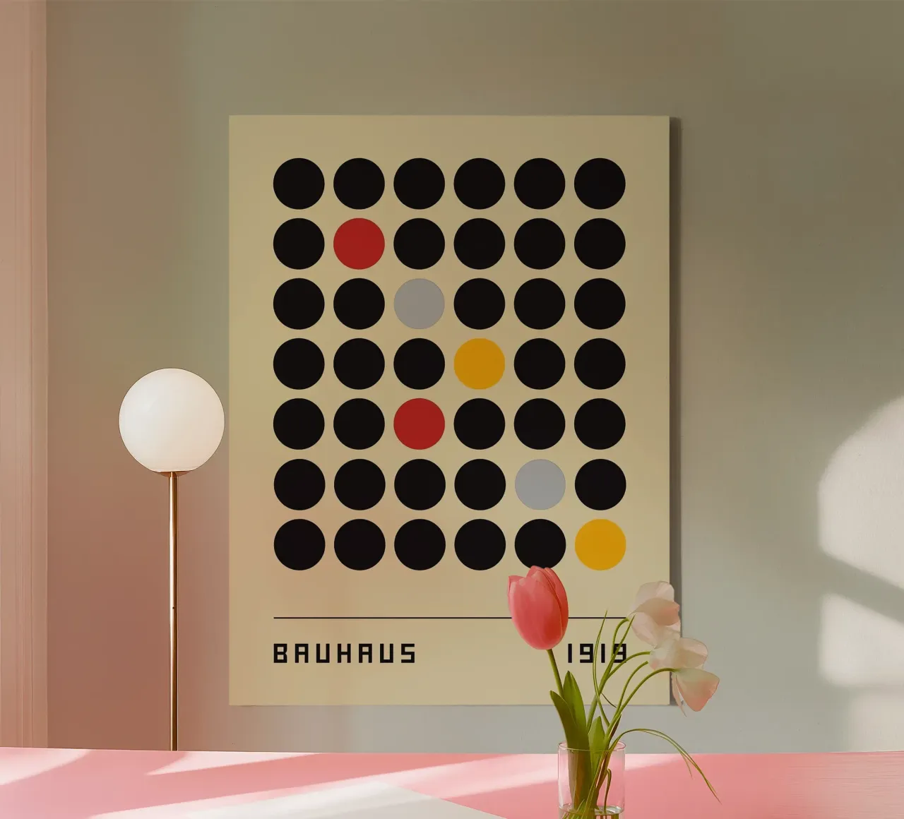 Bauhaus canvas by Brooke