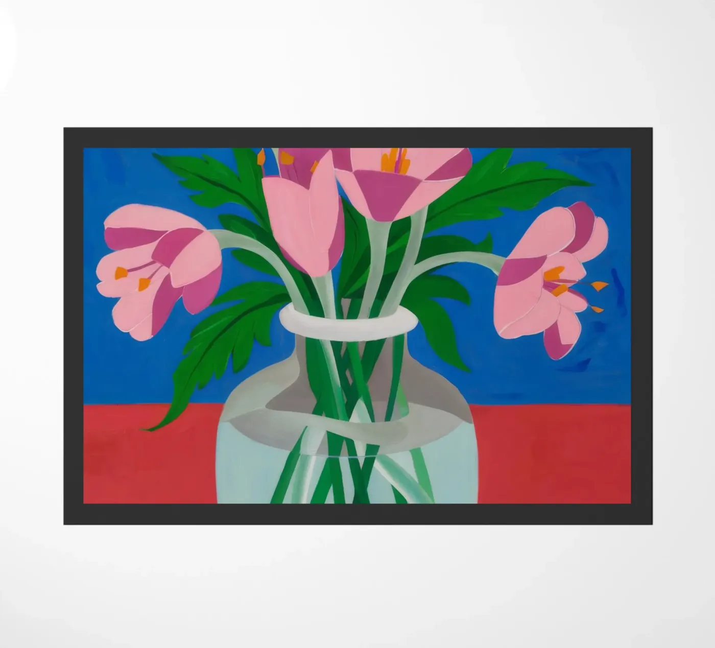 Tulip Glass Reflection Fußmatte von Tiga Bersama