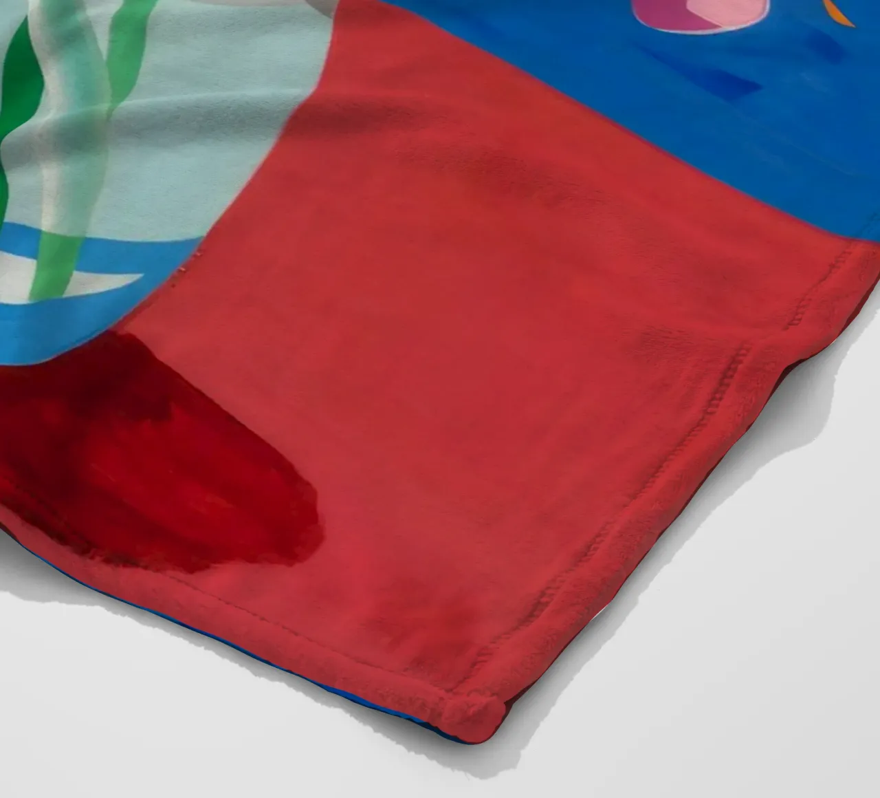Tulip Glass Reflection fleece blanket by Tiga Bersama