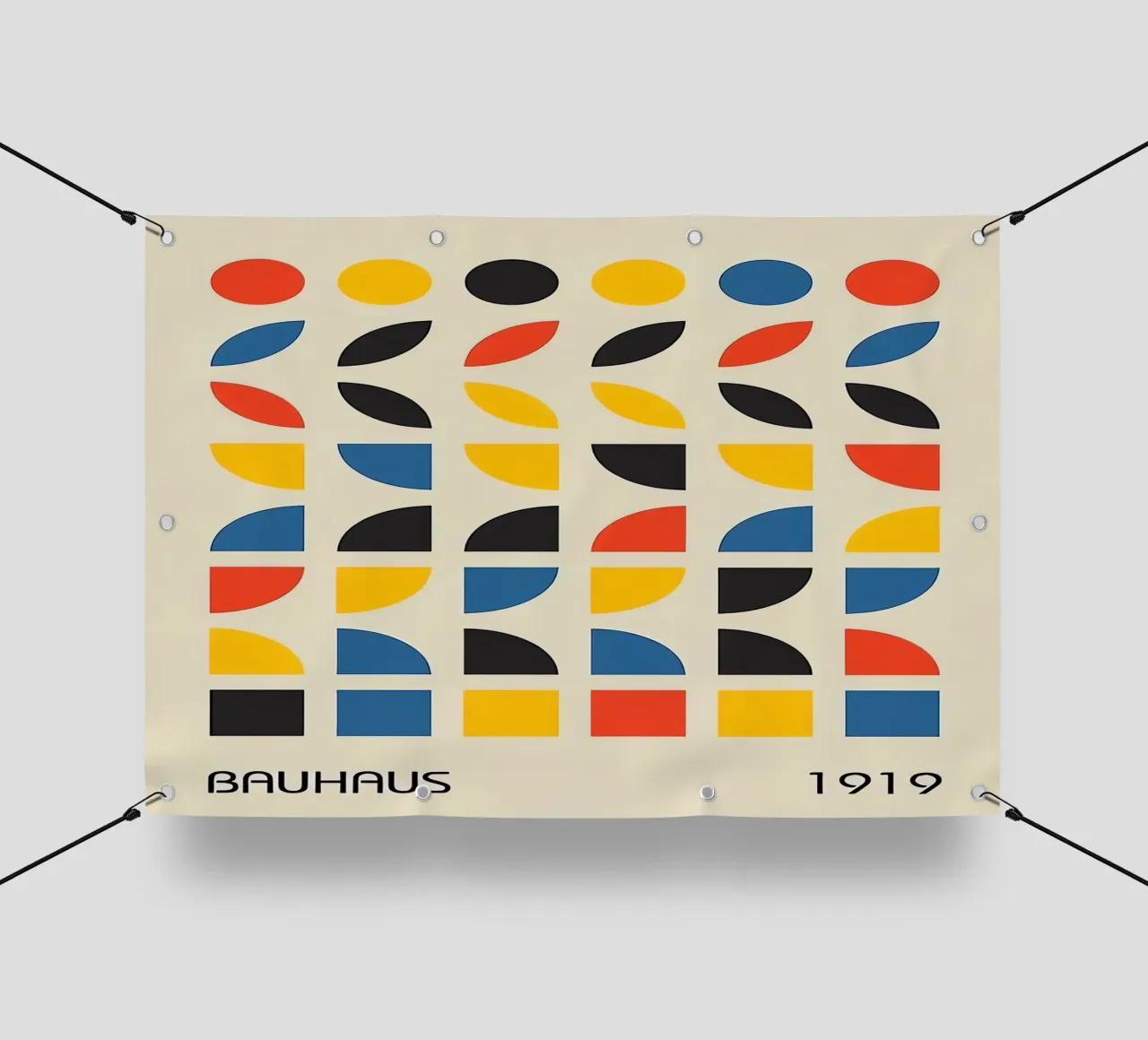 Bauhaus 1919 telo in pvc da Brooke