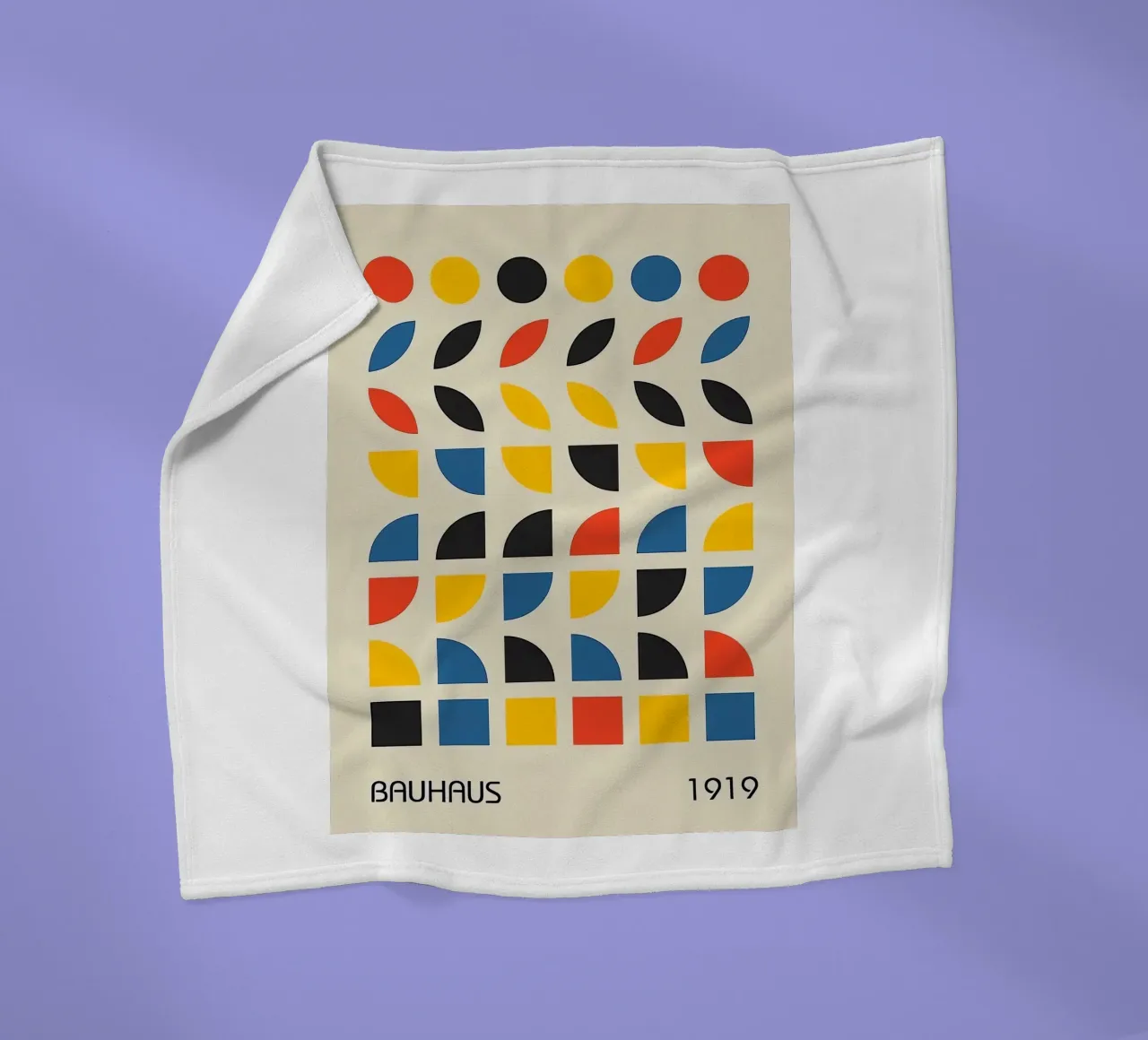 Bauhaus 1919 coperta in pile da Brooke