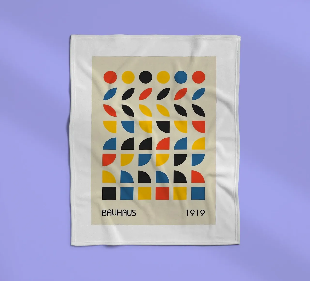 Bauhaus 1919 coperta in pile da Brooke