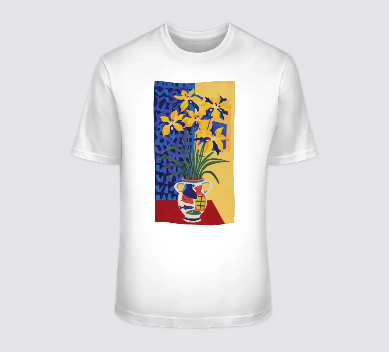Hyacinth Leopard Print t-shirt by Tiga Bersama