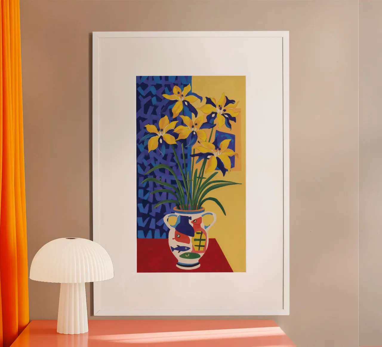 Hyacinth Leopard Print poster by Tiga Bersama