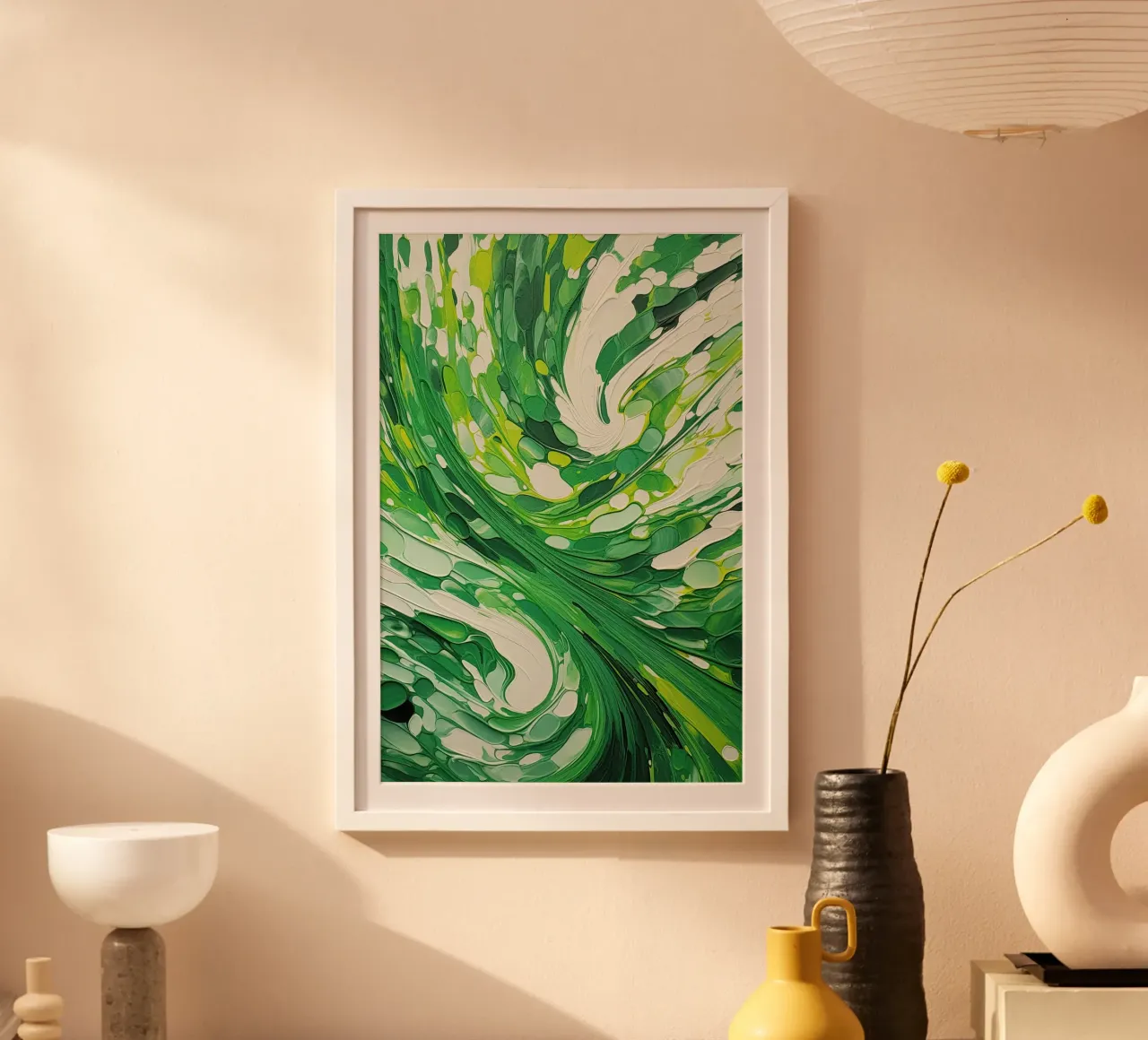 Arte da parete di Imagine poster con telaio in plastica da Imagine