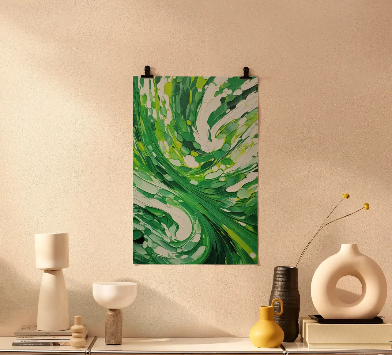 Arte da parete di Imagine poster con telaio in plastica da Imagine